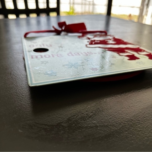 Target Mod Retro Santa Claus Countdown Spinner Calendar 25 Days Christmas Sign - Picture 8 of 15